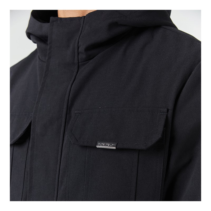 Closure London Mens Premium Ripstop Jacket Black