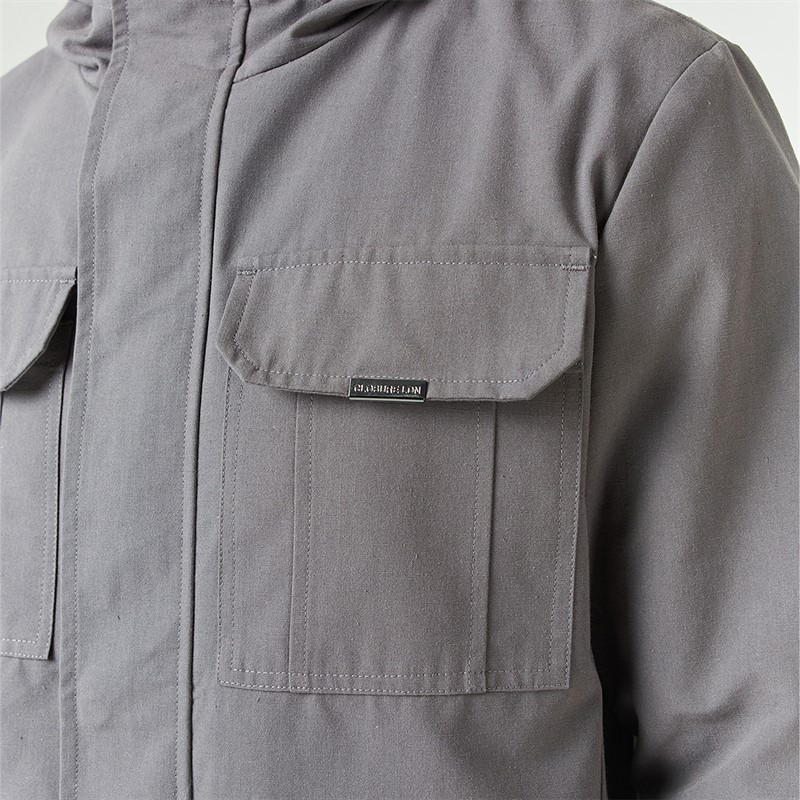 Closure London Mens Premium Ripstop Jacket Charcoal