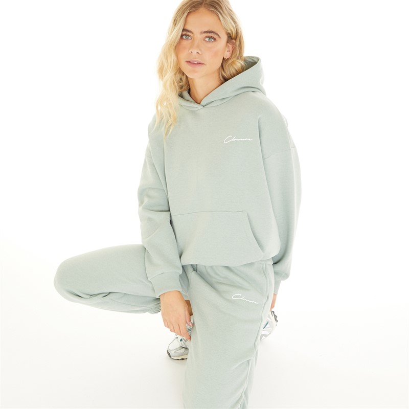 Closure London Womens Core Signature Tracksuit Sage