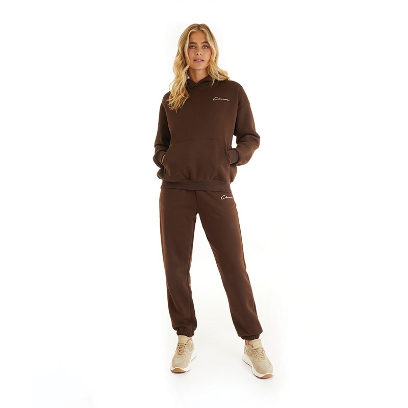 Closure London Womens Core Signature Tracksuit Cofee Bean