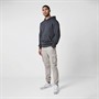 Closure London Mens Core Hoodie And Cargo Trousers Set Charcoal/Stone