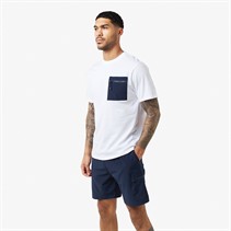 Closure London Mens Tech Zip Twinset White/Navy