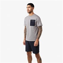 Closure London Mens Tech Zip Twinset Stone/Black