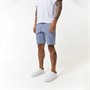 Closure London Mens Regular Chino Shorts Grey Blue