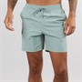 Closure London Mens Cargo Swim Shorts Sage