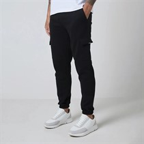 Closure London Mens Core Utility Joggers Black