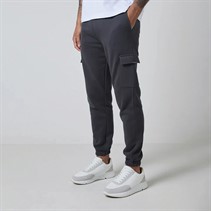 Closure London Mens Core Utility Joggers Charcoal