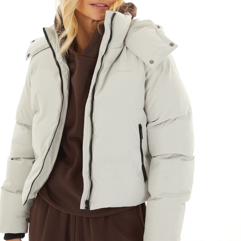 Closure London Womens Puffer Jacket Stone