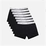 Closure London Mens Single Jersey Seven Pack Boxer Briefs Black