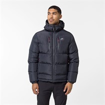 Closure London Mens Tech Logo Puffer Jacket Black