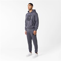 Closure London Mens Patent Fury Tracksuit Charcoal