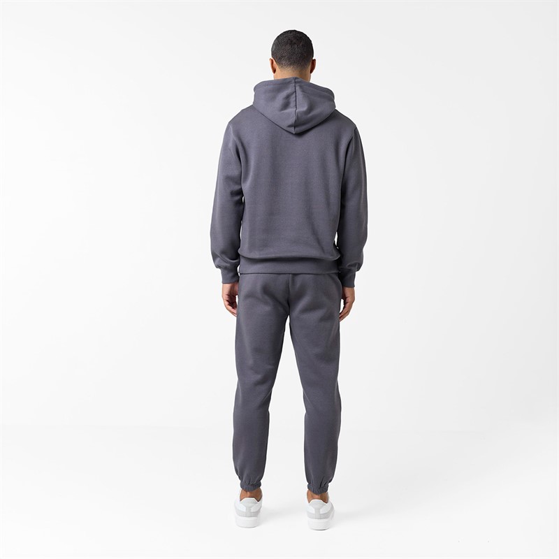 Closure London Mens Patent Fury Tracksuit Charcoal