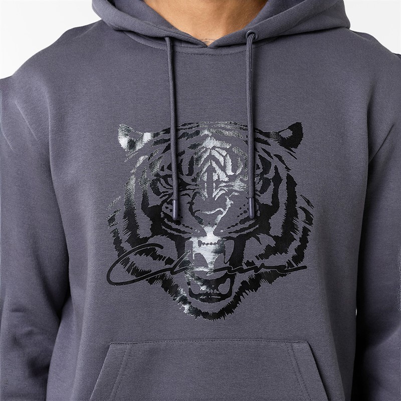 Closure London Mens Patent Fury Tracksuit Charcoal