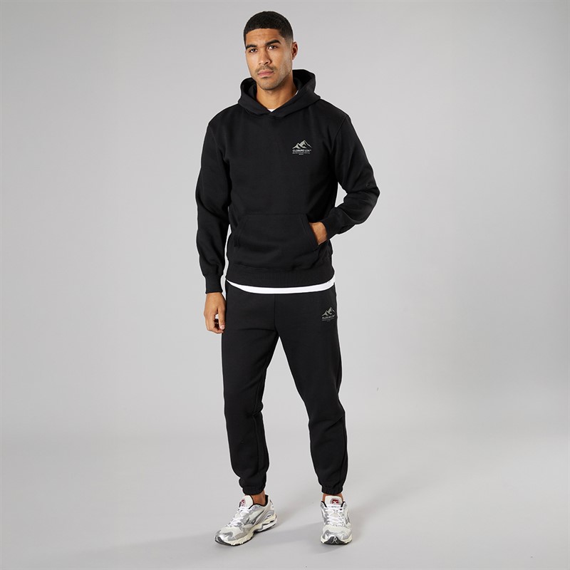 Closure London Herren Berg Silhouette Trainingsanzug Schwarz/Olive