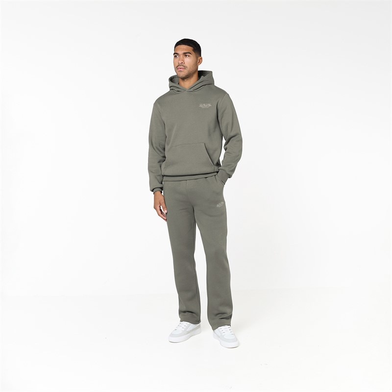 Closure London Mens Crafted Luxury Tracksuit Olive Smoke