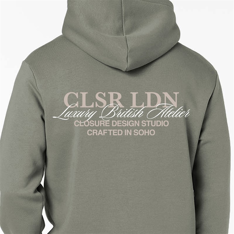 Closure London Mens Crafted Luxury Tracksuit Olive Smoke
