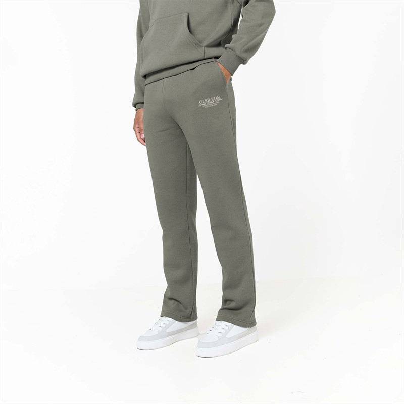 Closure London Mens Crafted Luxury Tracksuit Olive Smoke
