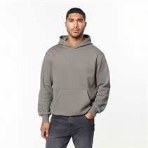 Closure London Mens Relaxed Fit Hoodie Olive Smoke