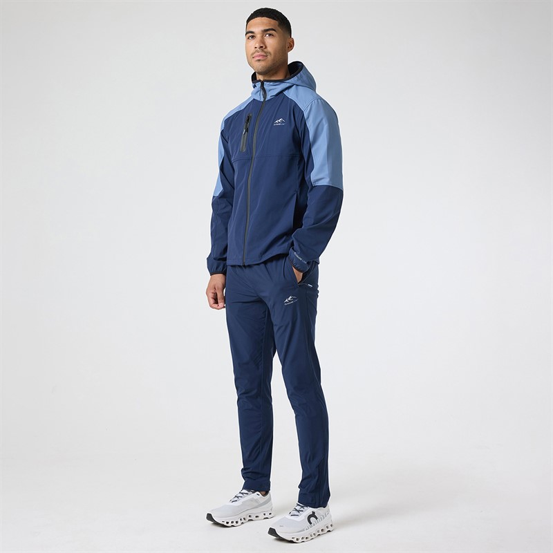 Closure London Mens Tech Performance Tracksuit Navy