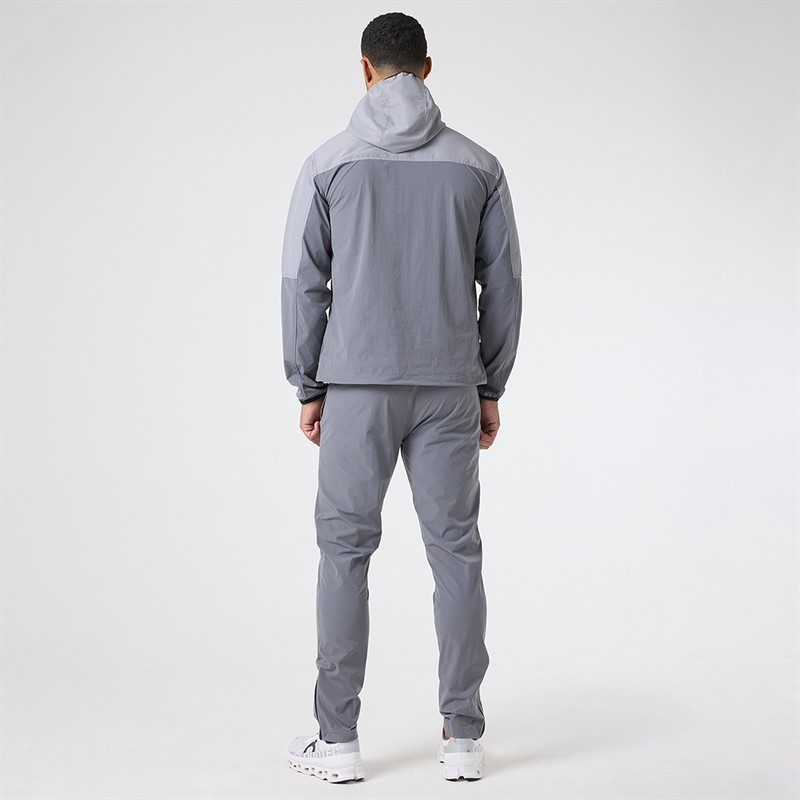 Closure London Mens Tech Performance Tracksuit Ice Grey