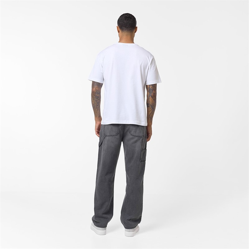 Closure London Mens Carpenter Denim Jeans Grey