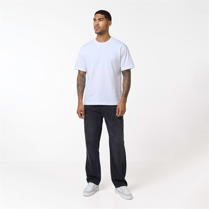 Closure London Mens Carpenter Denim Jeans Black