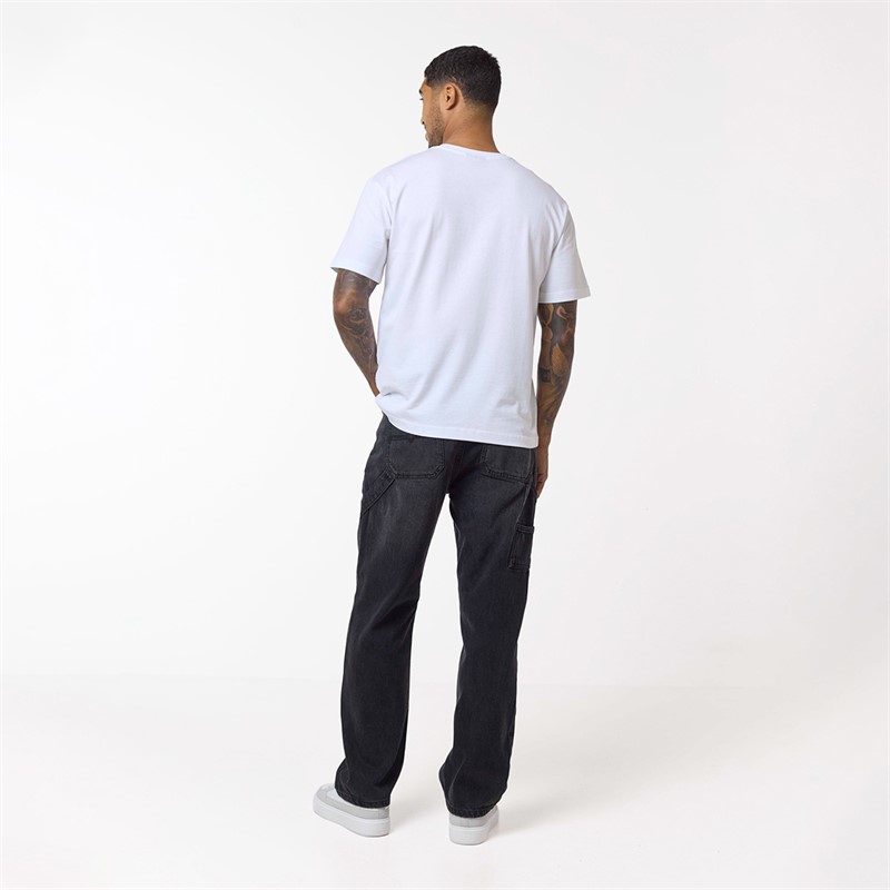 Closure London Mens Carpenter Denim Jeans Black