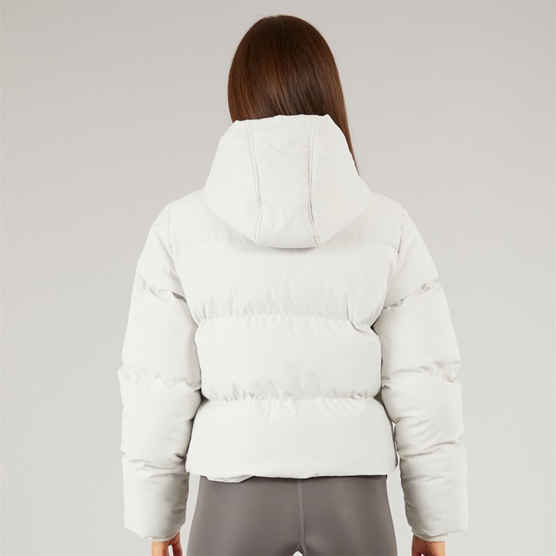 Closure London Damen Storm Manschette Kurze Steppjacke Stein