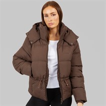 Closure London Dames Verstelbare Taille Puffer Koffie