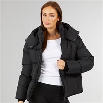 Closure London Dames Verstelbare Taille Puffer Zwart