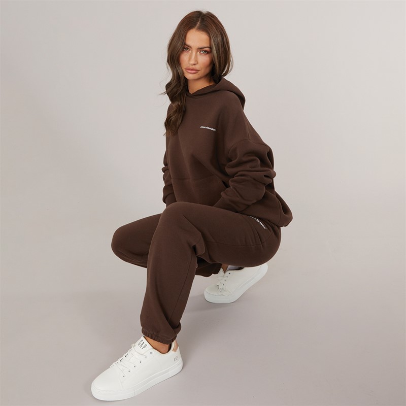 Womens Core Logo Tracksuit Coffee Bean - Size 12