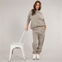 Closure London Womens Core Logo Tracksuit Pebble