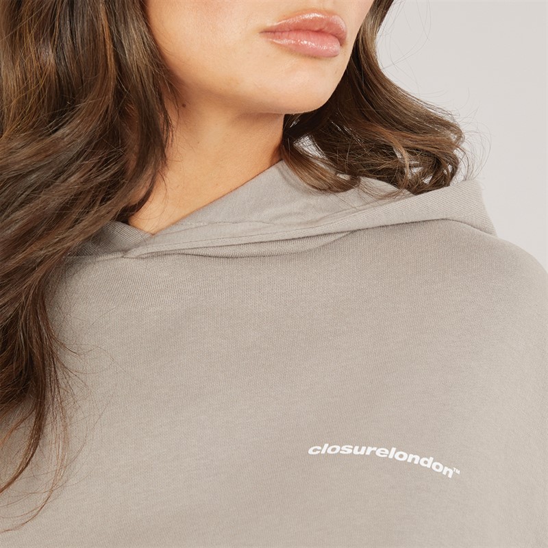 Closure London Womens Core Logo Tracksuit Pebble