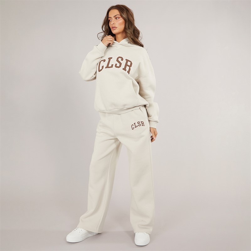 Womens Varsity CLSR Tracksuit Ecru - Size 12