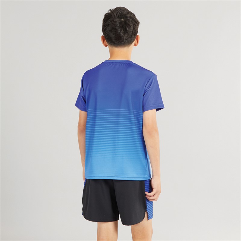 Closure London Boys Gradient Print Co-Ord Set Cobalt/Black