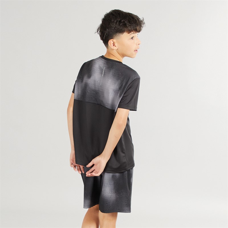 Closure London Boys Cloud Print Co-Ord Set Black