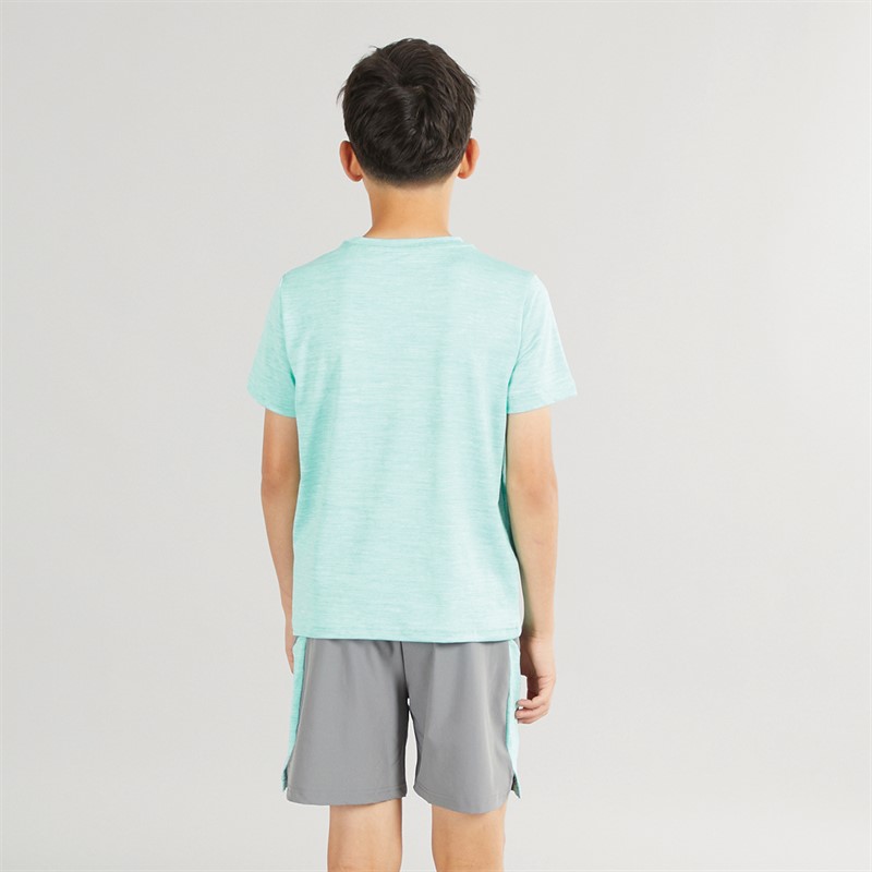Closure London Boys Space Dye Training Co-Ord Set Aqua/Mid Grey