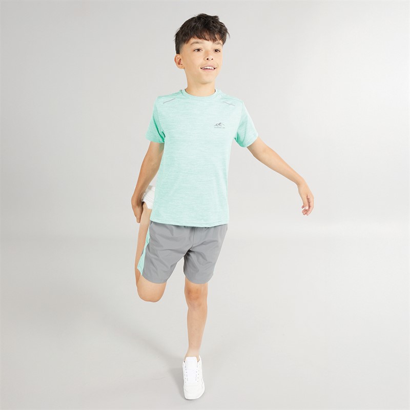 Closure London Boys Space Dye Training Co-Ord Set Aqua/Mid Grey