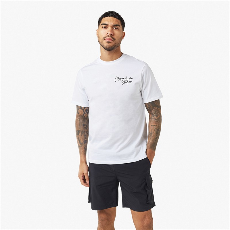 Closure London Mens Summer Fruits T-Shirt White