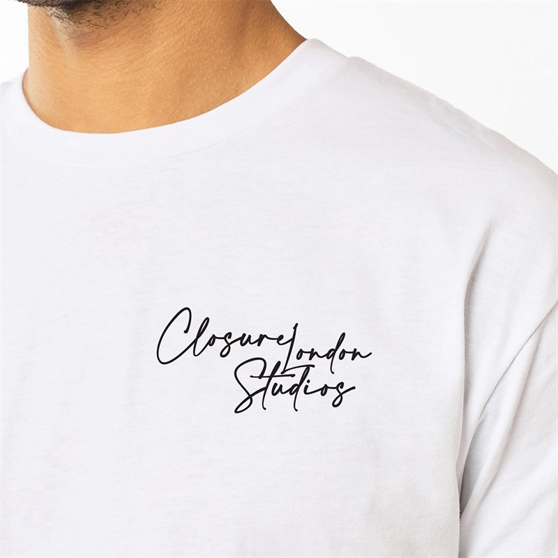 Closure London Mens Summer Fruits T-Shirt White