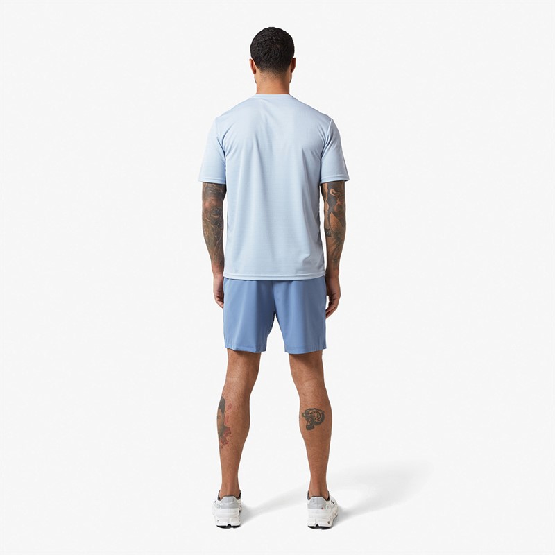 Closure London Mens T-Shirt And Shorts Set Dusty Blue/Blue