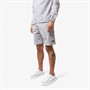 Closure London Mens Crinkle Nylon Shorts Frost Grey