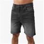 Closure London Mens Relaxed Fit Denim Shorts Grey