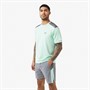 Closure London Mens Colour Block Twinset Neon Mint/Mid Grey
