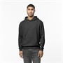 Closure London Mens Soft Knit Hoodie Charcoal