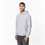 Closure London Mens Soft Knit Hoodie Grey Marl
