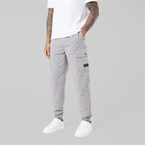 Closure London Mens Utility Cargo Pants Ice Grey