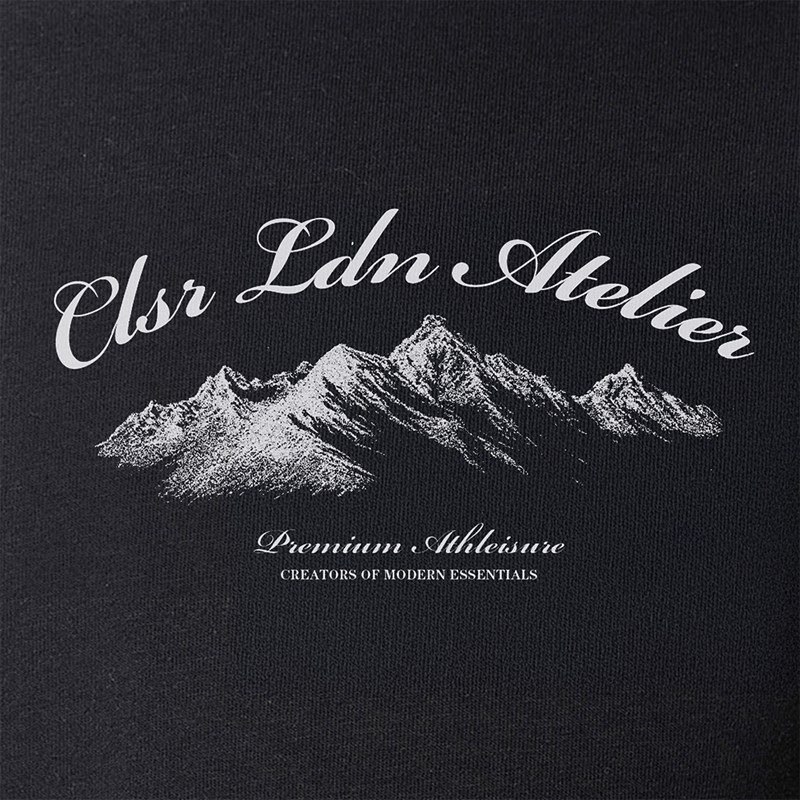 Closure London Mens Mountain Atelier T-Shirt Black