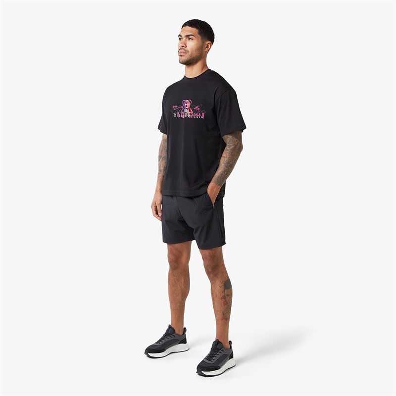 Closure London Mens Design Studio Teddy T-Shirt Black