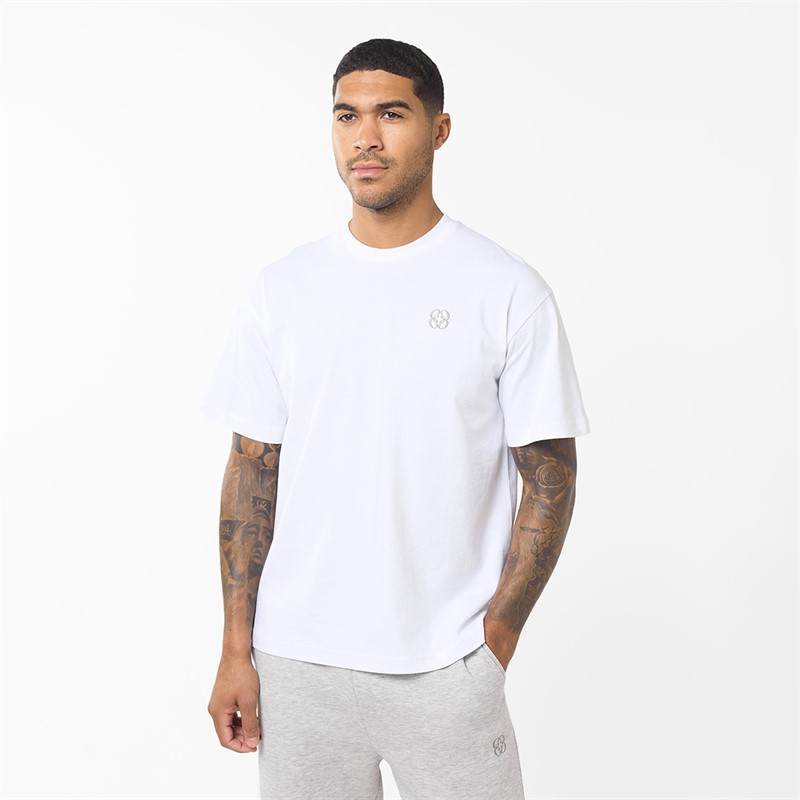 Closure London Mens Emblem T-Shirt White